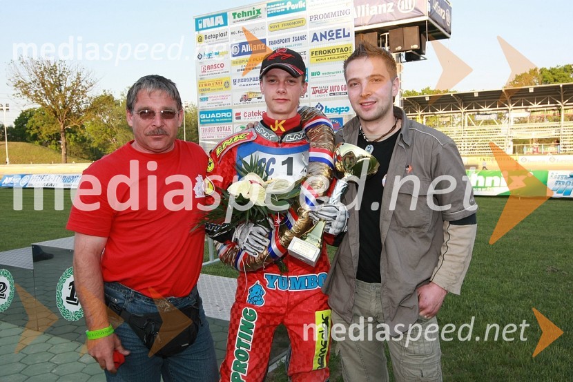 ..., Aleksander Čonda, AMD Krško in ...SPEEDWAY, DP mladincev 2008 1. dirka