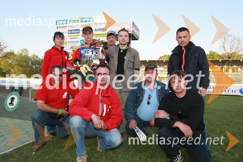 ..., Aleksander Čonda, AMD Krško in ...SPEEDWAY, DP mladincev 2008 1. dirka