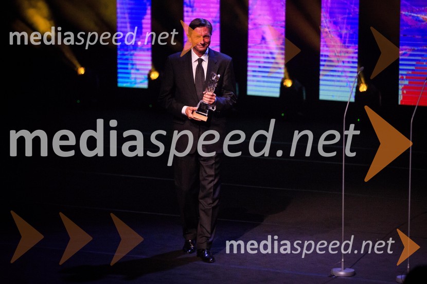  Borut Pahor, predsednik Republike SlovenijeŽarometi 2018, podelitev medijskih nagrad za leto 2017