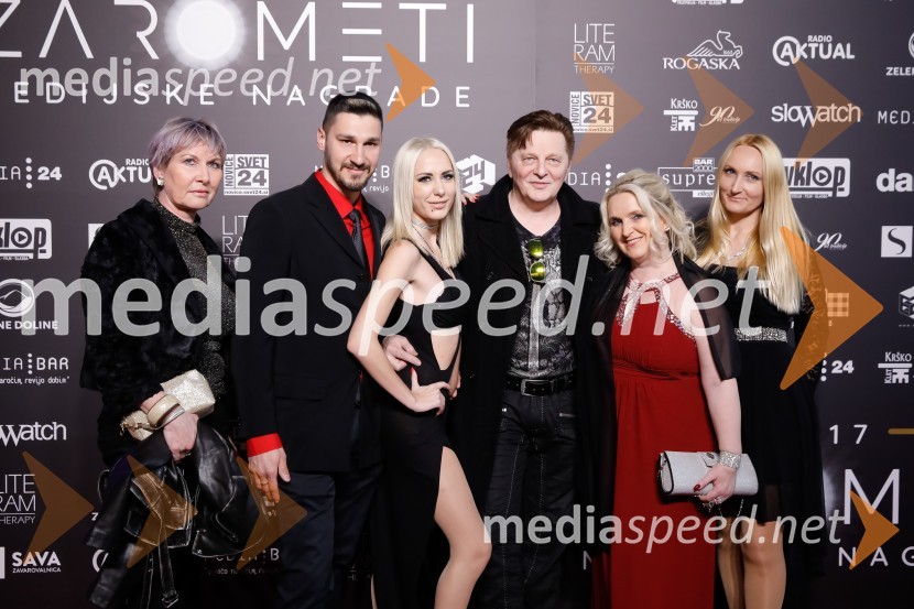  ... ;  ... ;  ... ;  Danijel Popović, pevec;  Aleksandra Popović;  ... Žarometi 2018, rdeča preproga