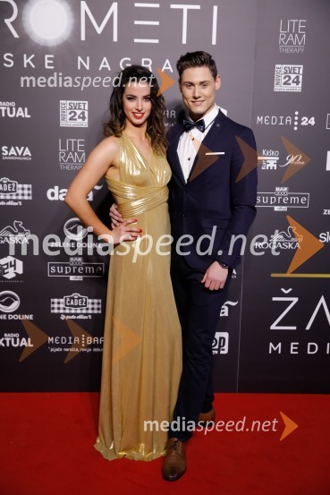  Valeriya Musina, plesalka;  ... Žarometi 2018, rdeča preproga