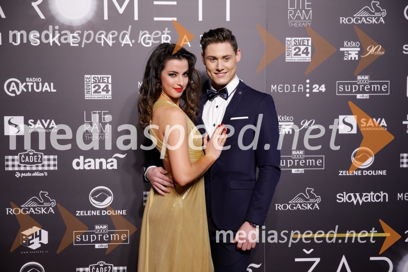  Valeriya Musina, plesalka;  ... Žarometi 2018, rdeča preproga
