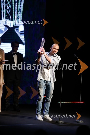  Boštjan  Nipič - Nipke, raperŽarometi 2018, podelitev medijskih nagrad za leto 2017