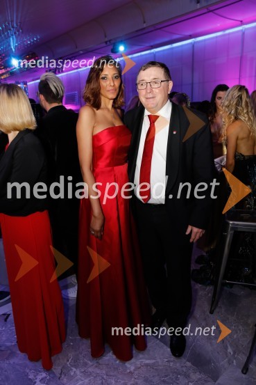  Elisangela Sandes; dr. Andrej Fištravec, župan, Mestna občina MariborŽarometi 2018, druženje po prireditvi