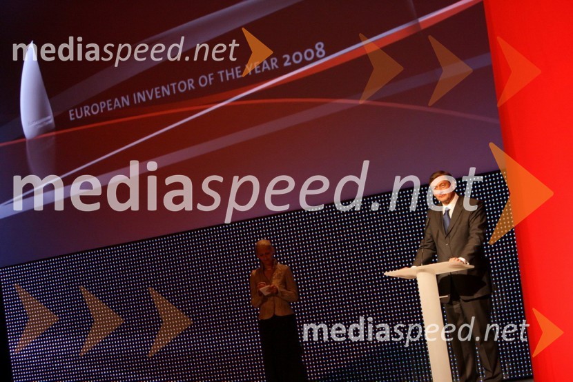 Dr. Danilo Türk, predsednik Republike SlovenijePodelitev priznanj Evropski izumitelj leta 2008 - European Inventor of the Year 2008