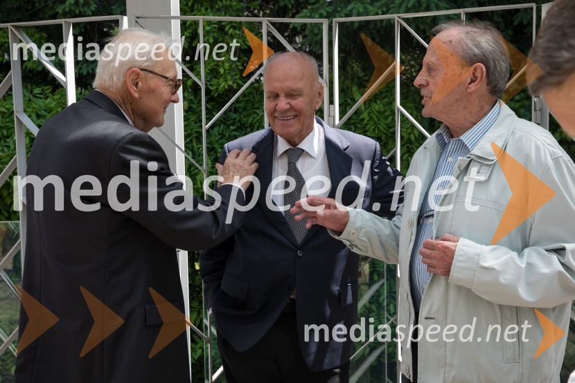  Jože Tišler;  Stanislav  Škrabec, nekdanji direktor, Riko Ribnica;  Peter VogričPodjetje Riko obeležuje svojo bogato zgodovino