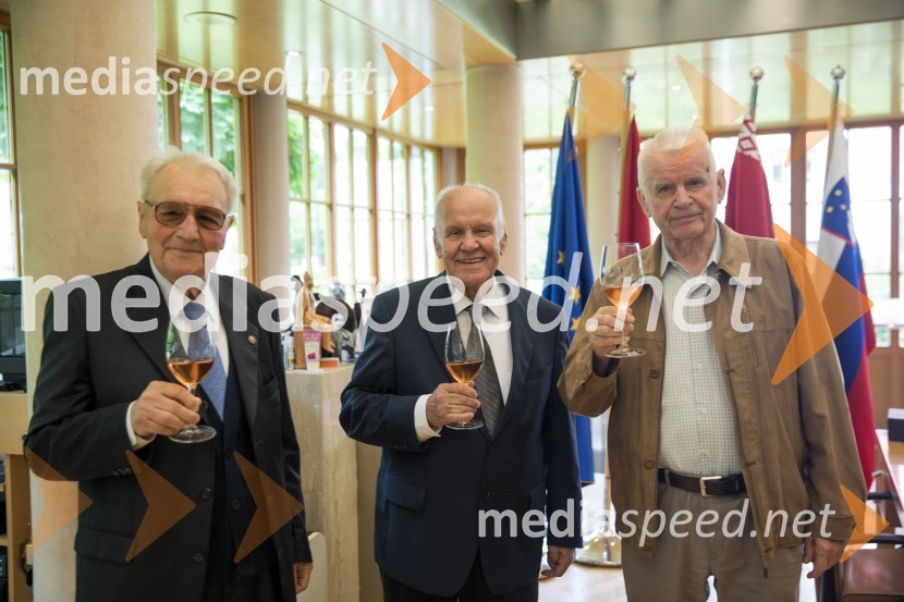  Jože Tišler;  Stanislav  Škrabec, nekdanji direktor, Riko Ribnica;  Andrej CetinskiPodjetje Riko obeležuje svojo bogato zgodovino