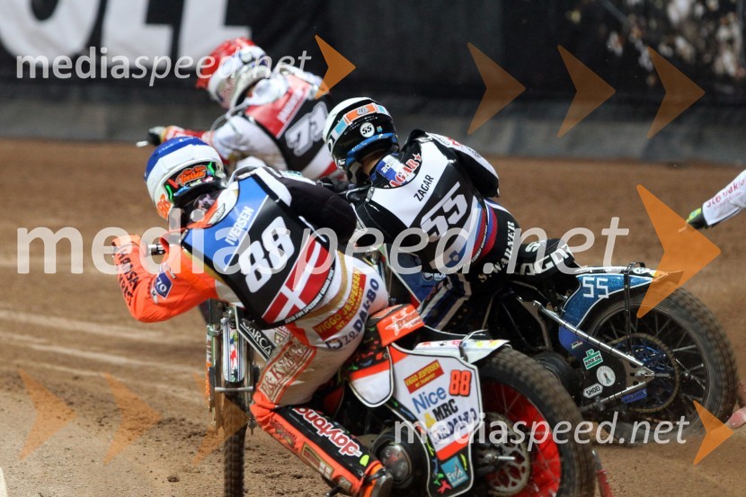  Niels-Kristian  Iversen, speedwayist (Danska);  Matej Žagar, speedwayist (Slovenija)Žagar sedmi na uvodu letošnjega boja za naslov svetovnega prvaka