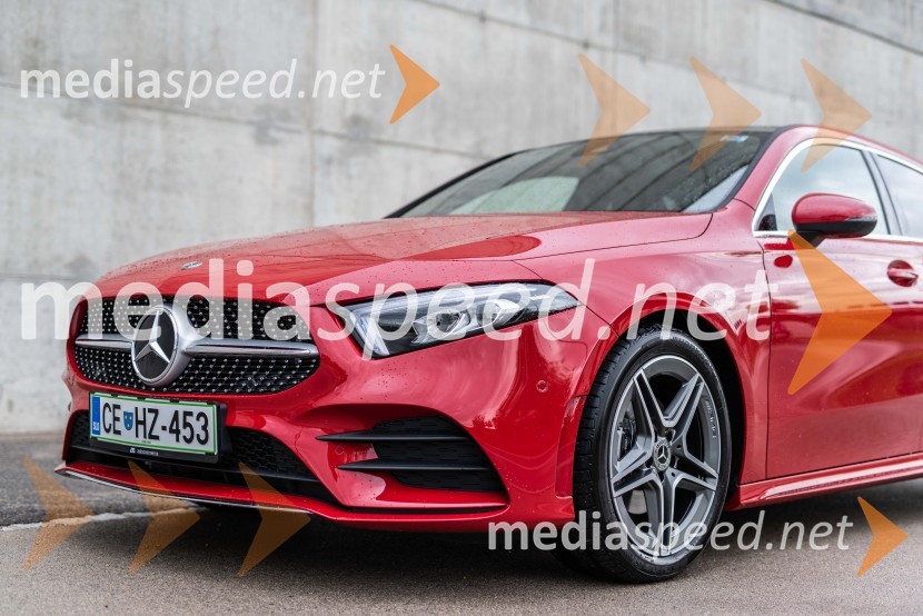 Mercedes-Benz Novi razred A, slovenska predstavitev