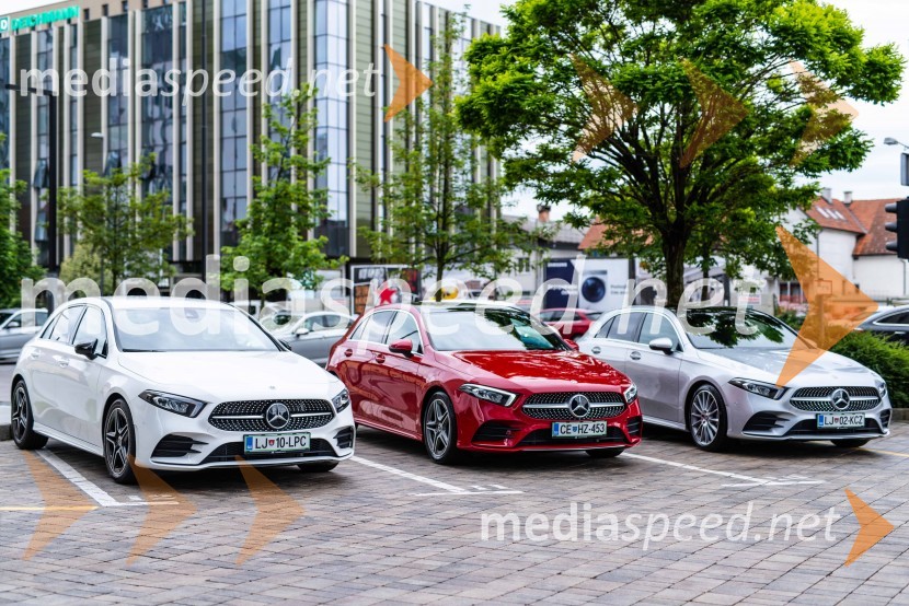 Mercedes-Benz Novi razred A, slovenska predstavitev