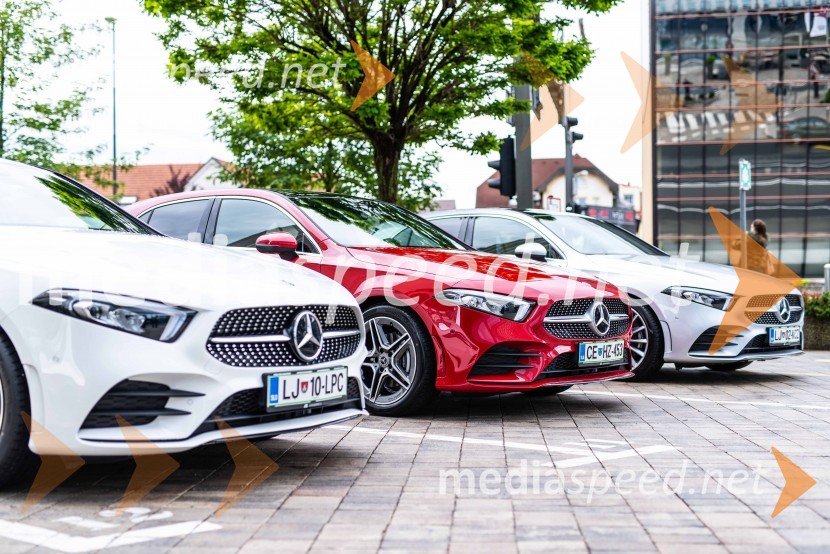 Mercedes-Benz Novi razred A, slovenska predstavitev