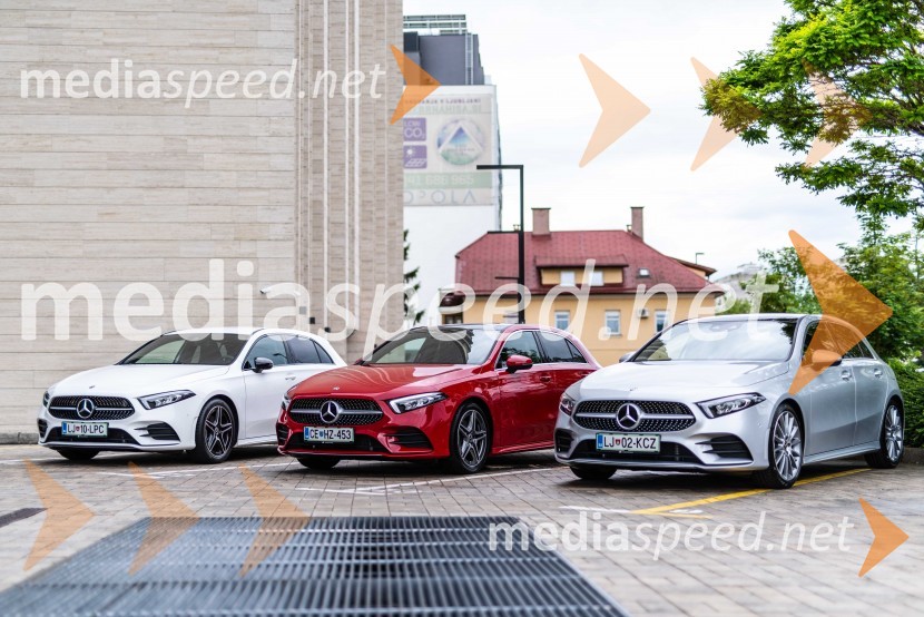 Mercedes-Benz Novi razred A, slovenska predstavitev