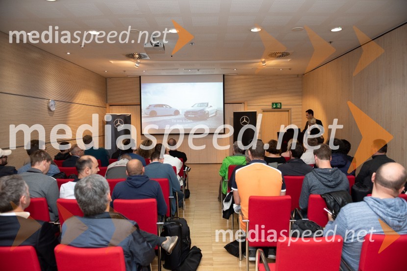 Mercedes-Benz Novi razred A, slovenska predstavitev