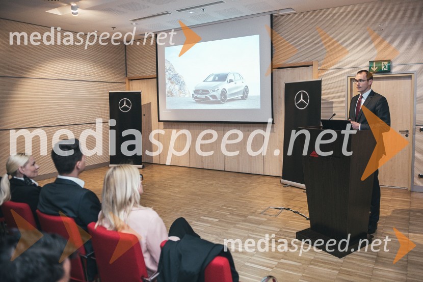 Mercedes-Benz Novi razred A, slovenska predstavitev