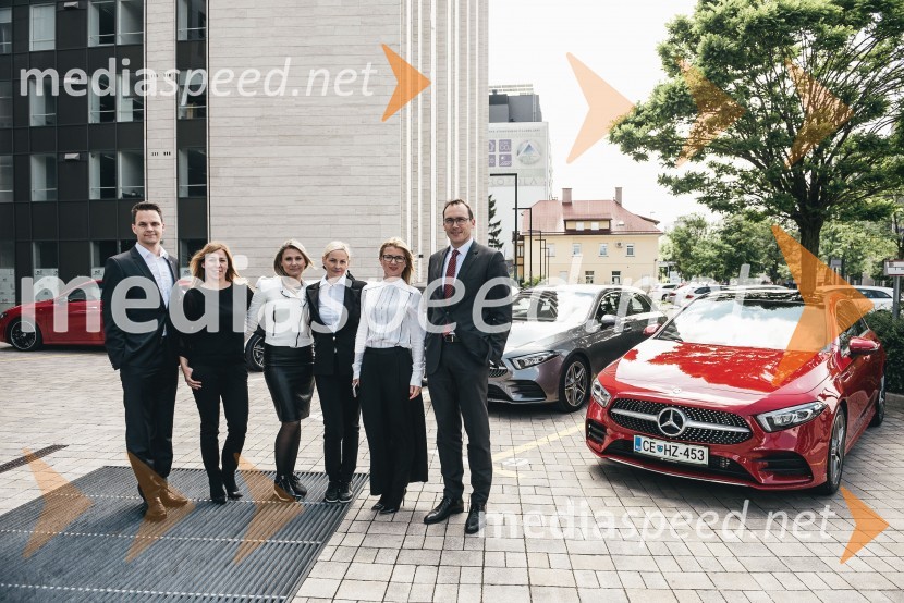 Mercedes-Benz Novi razred A, slovenska predstavitev