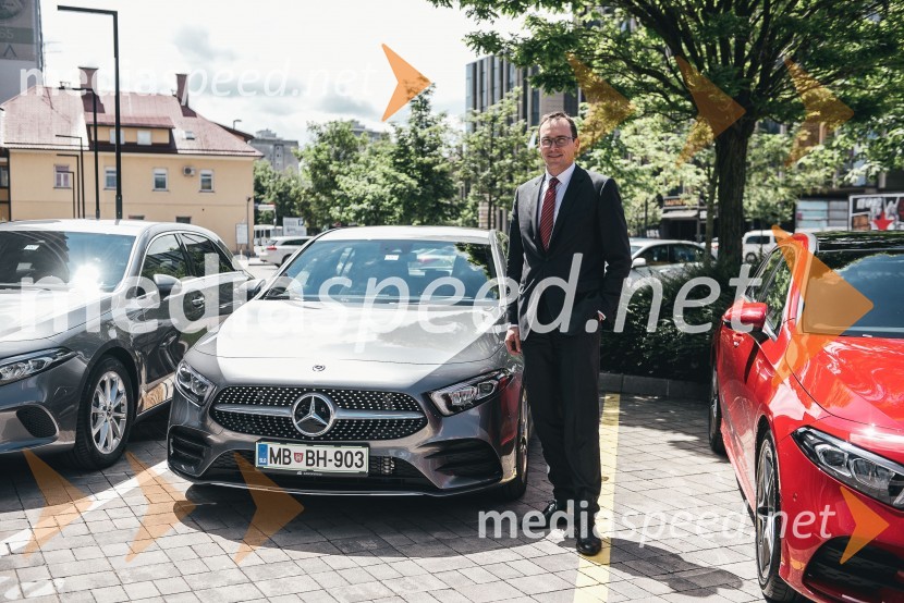Mercedes-Benz Novi razred A, slovenska predstavitev