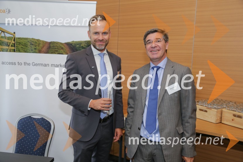 Simon Pöpperl, namestnik direktorice, Slovensko-nemška gospodarska zbornica;  Michael Kraft, AccessabroadNemški forum 2018