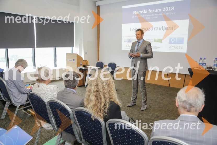  Žiga Fišer, Vodja komuniciranja in odnosov z javnostmi, Slovensko-nemška gospodarska zbornicaNemški forum 2018