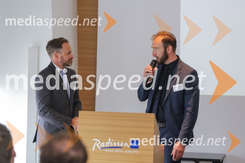  Simon Pöpperl, namestnik direktorice, Slovensko-nemška gospodarska zbornica;  Pavel Orešnik, Rechtsanwälte Elser, Dr. Kohnke, Dr. KuglerNemški forum 2018