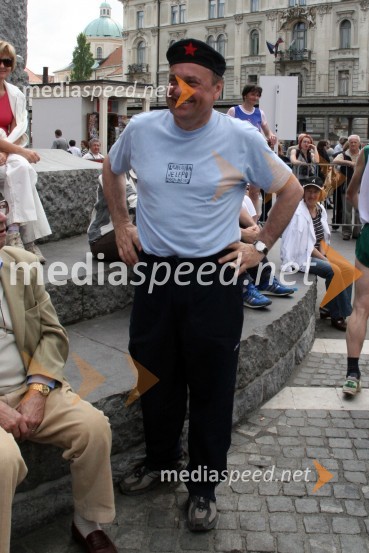 Zoran Janković, župan Ljubljane52. pohod Pot ob žici