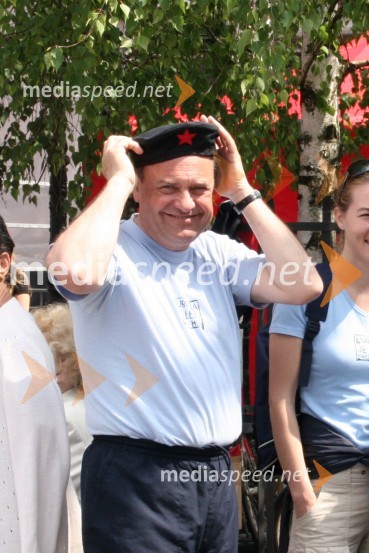 Zoran Janković, župan Ljubljane52. pohod Pot ob žici