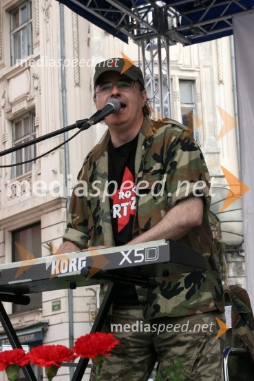Aleš Klinar, skupina Rock Partyzani52. pohod Pot ob žici