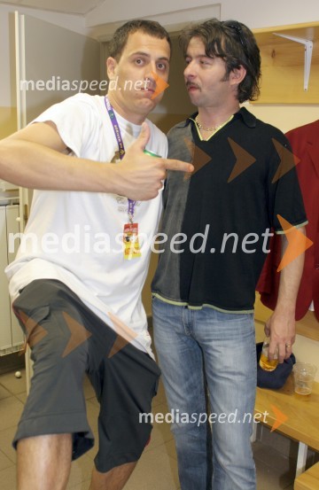 Raper 6pack Čukur in Robert Pešut - MagnificoKoncert Piše se leto 2005