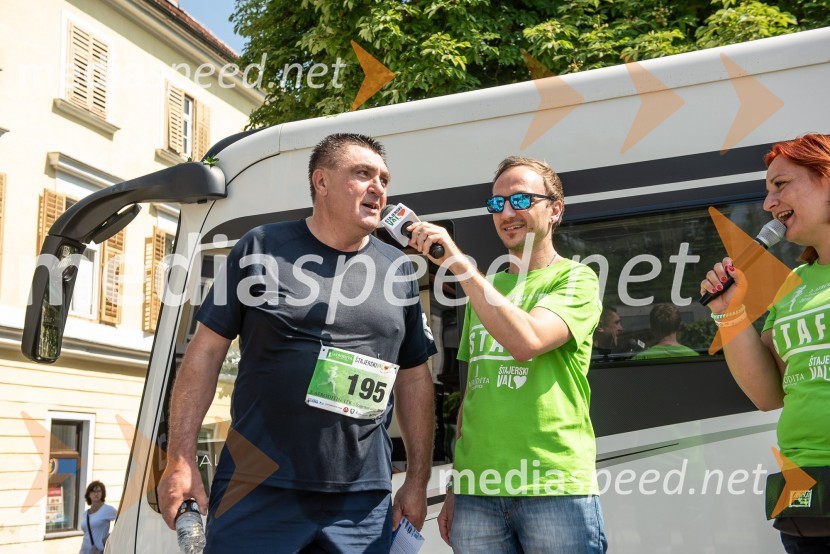  Peter Misja, župan, Občina Podčetrtek, predsednik Turistične zveze Slovenije;  Kristijan  Šmid, radijski voditelj, Štajerski valDrugi Afroditin tek