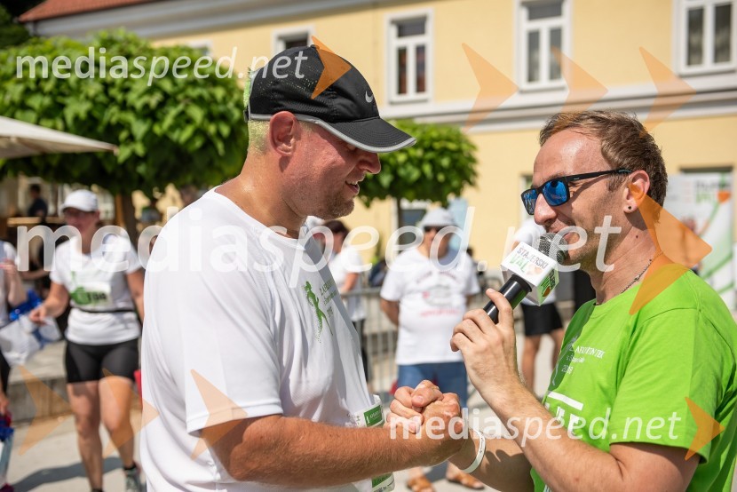  Henrik Lutz, tekmovalec The Biggest Loser Slovenija;  Kristijan  Šmid, radijski voditelj, Štajerski valDrugi Afroditin tek