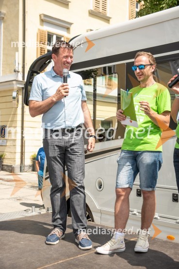  Roman  Moškotevc, direktor Radio Štajerski val;  Kristijan  Šmid, radijski voditelj, Štajerski valDrugi Afroditin tek