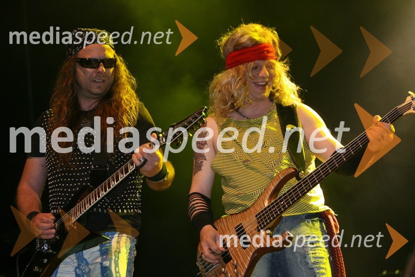 Roki Petkovič in Cveto Polak, skupina Šank rockLampiončki 2008