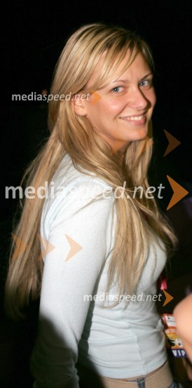 Nekdanja miss Slovenije Nataša Kranjc
Koncert Piše se leto 2005