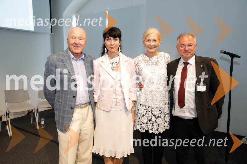  Božo Dimnik, lobist in poslovnež; Dr. Jerca Legan Cvikl, podpredsednica SILA-IWCL in predsednica odbora SILA GALA;  Branka Božič, prevajalka, tolmačka, povezovalka prireditev;  ... Akademsko ekonomski kongres AEC 2018