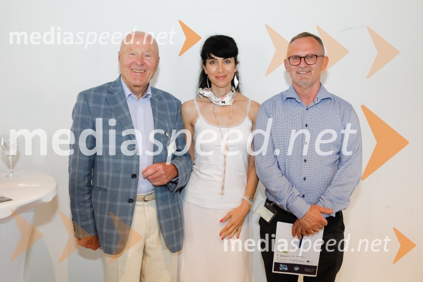  Božo Dimnik, lobist in poslovnež; Dr. Jerca Legan Cvikl, podpredsednica SILA-IWCL in predsednica odbora SILA GALA;  Janez Bratovž,  kuharski mojster, JB RestavracijaAkademsko ekonomski kongres AEC 2018