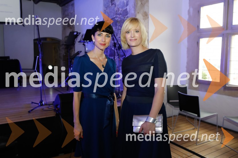 Dr. Jerca Legan Cvikl, podpredsednica SILA-IWCL in predsednica odbora SILA GALA;  Eva  Cvelbar Primožič, zvršna direktorica za kadre Kolektor GroupAkademsko ekonomski kongres AEC 2018, večerni dogodek