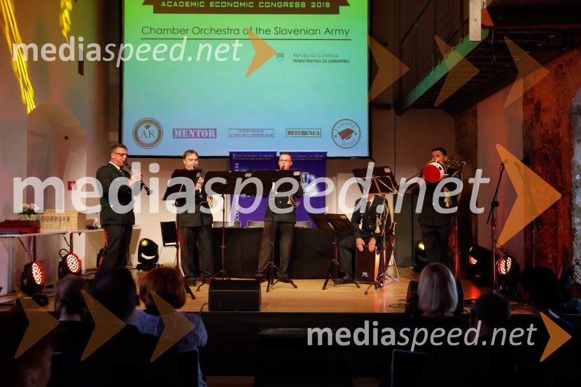 Policijski pihalni orkesterAkademsko ekonomski kongres AEC 2018, večerni dogodek