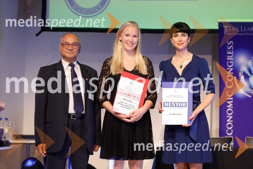  ... ;  ... ; Dr. Jerca Legan Cvikl, podpredsednica SILA-IWCL in predsednica odbora SILA GALAAkademsko ekonomski kongres AEC 2018, večerni dogodek