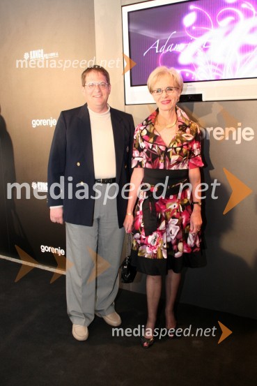 Metka Premerl, slavistka s sinomAdam in Eva, izbor za najbolj simpatično Slovenko ali Slovenca 2008