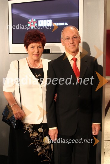 Zdenka Cerar, nekdanja pravosodna ministrica in generalna tožilka in njen mož Miro Cerar, nekdanji gimnastičar in predsednik Olimpijske akademije ter ambasador za fair playAdam in Eva, izbor za najbolj simpatično Slovenko ali Slovenca 2008