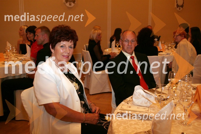 Zdenka Cerar, nekdanja pravosodna ministrica in generalna tožilka in njen mož Miro Cerar, nekdanji gimnastičar in predsednik Olimpijske akademije ter ambasador za fair playAdam in Eva, izbor za najbolj simpatično Slovenko ali Slovenca 2008