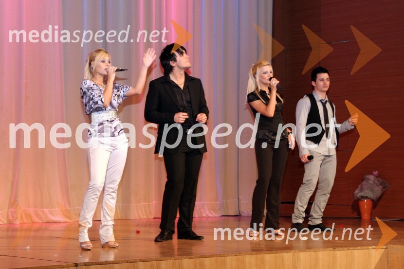 Skupina Turbo AngelsAdam in Eva, izbor za najbolj simpatično Slovenko ali Slovenca 2008