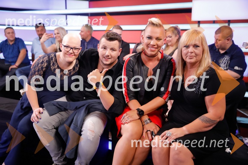  Katja Ficko, tekmovalka, The Biggest Loser Slovenija 2018;  Rok Damiš, tekmovalec, The Biggest Loser Slovenija 2018;  Rebeka  Kanc Markanovič, tekmovalka, The Biggest Loser Slovenija 2018;  Marta Kepic, tekmovalka, The Biggest Loser Slovenija 2018The Biggest Loser Slovenija, finalna oddaja