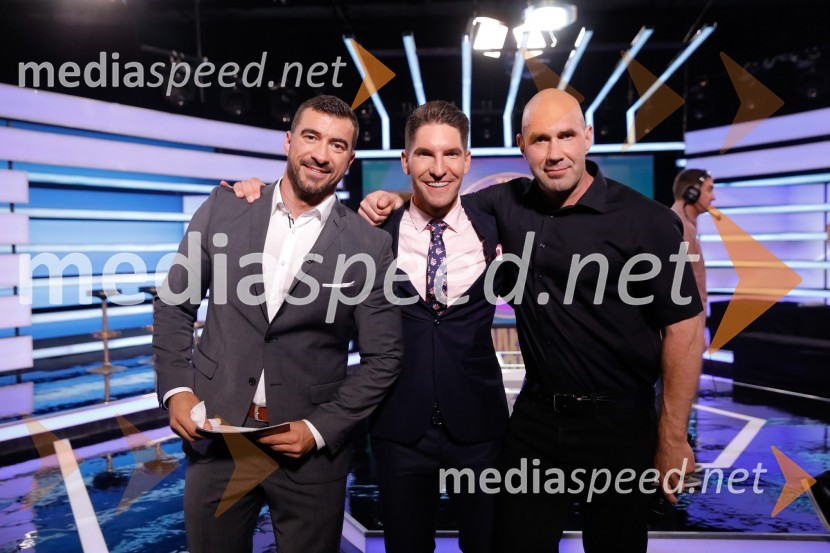  Marko Potrč, televizijski voditelj;  Jan Kovačič, fitnes trener;  Gašper Grom, dietetikThe Biggest Loser Slovenija, finalna oddaja