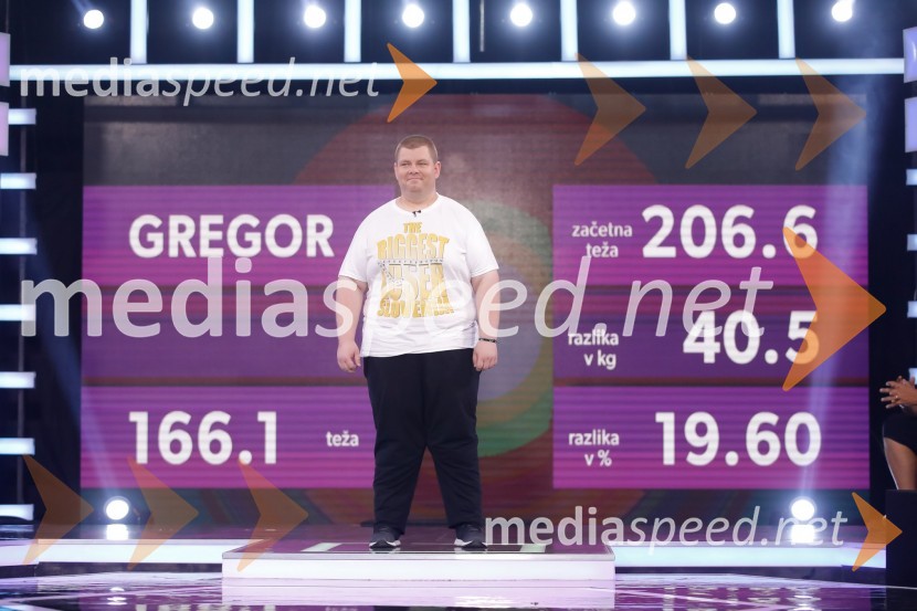  Gregor Škoflek, tekmovalec, The Biggest Loser Slovenija 2018The Biggest Loser Slovenija, finalna oddaja