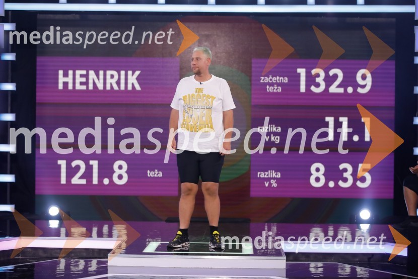  Henrik Lutz, tekmovalec The Biggest Loser SlovenijaThe Biggest Loser Slovenija, finalna oddaja