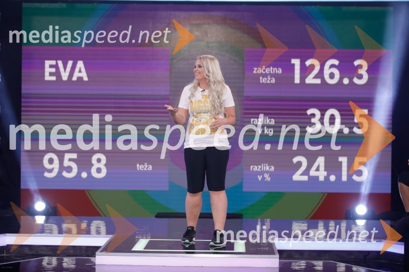  Eva Aljančič, tekmovalka, The Biggest Loser Slovenija 2018The Biggest Loser Slovenija, finalna oddaja
