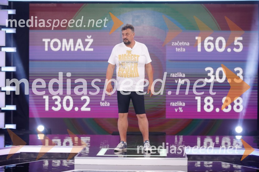  Tomaž Kostanjšek, tekmovalec, The Biggest Loser Slovenija 2018The Biggest Loser Slovenija, finalna oddaja