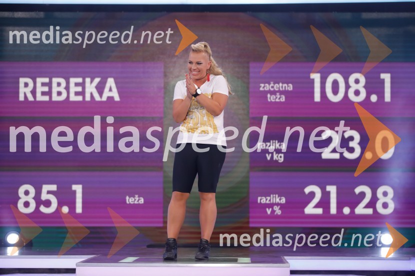  Rebeka  Kanc Markanovič, tekmovalka, The Biggest Loser Slovenija 2018The Biggest Loser Slovenija, finalna oddaja
