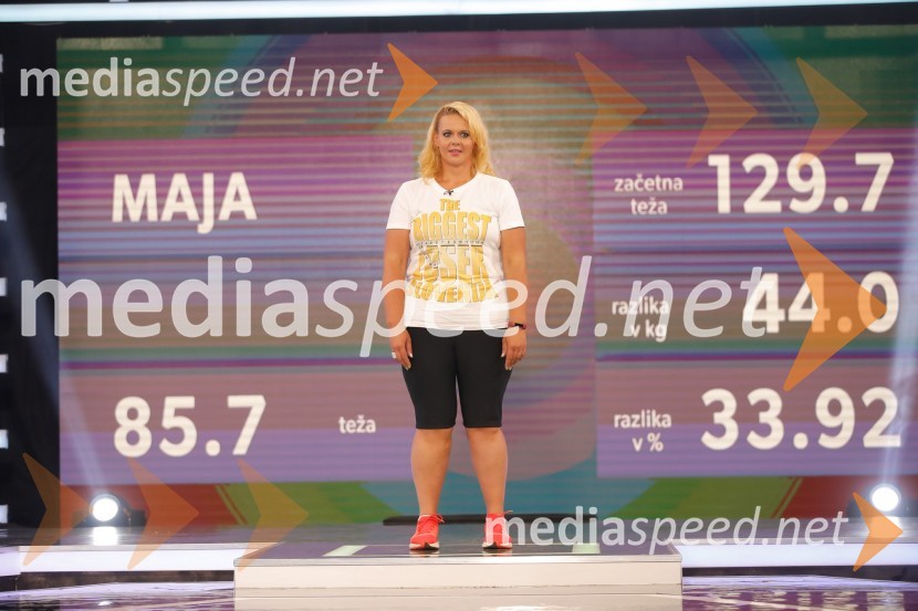  Maja  Drolc Begović, tekmovalka, The Biggest Loser Slovenija 2018The Biggest Loser Slovenija, finalna oddaja