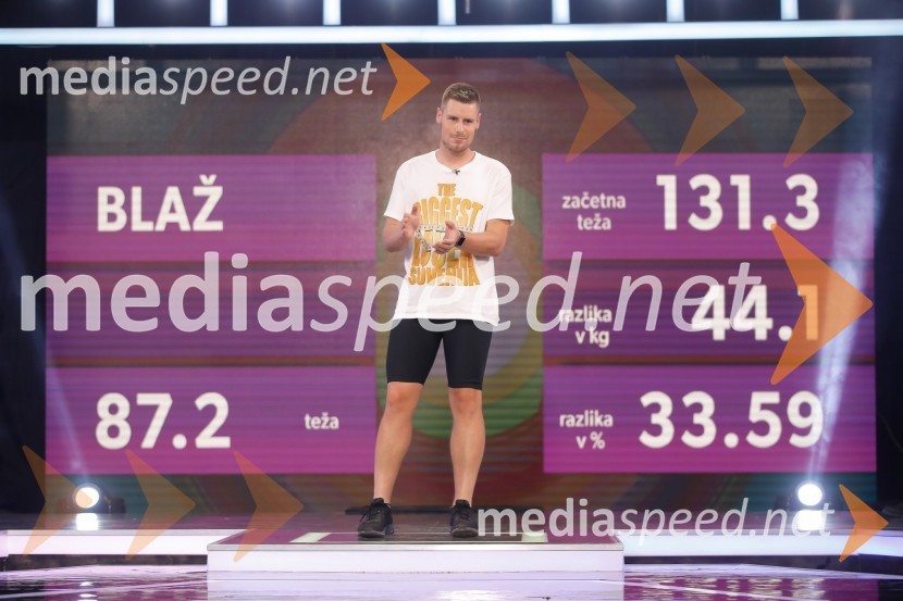  Blaž Hudelja, tekmovalec, The Biggest Loser Slovenija 2018The Biggest Loser Slovenija, finalna oddaja